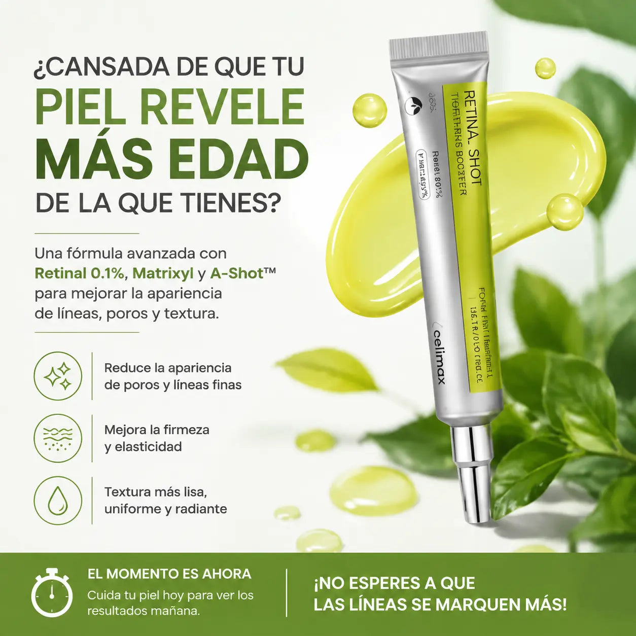 Crema Retinal RetiFirm Shot + envio gratis