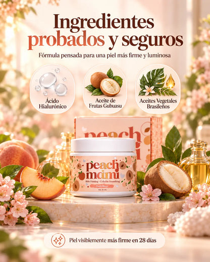 Crema Peach Mami® Hidrata+ Rejuvenece y Reafirma tu piel