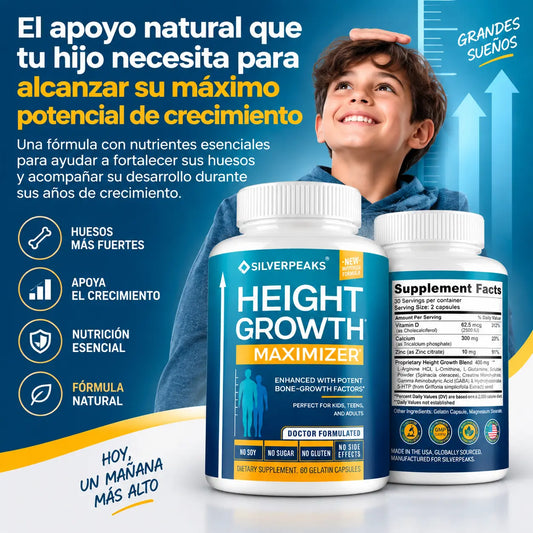 Height Growth Maximizer™ Apoya el crecimiento saludable de tu hijo