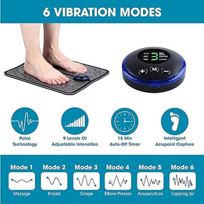 Electric EMS Foot Massager Mat